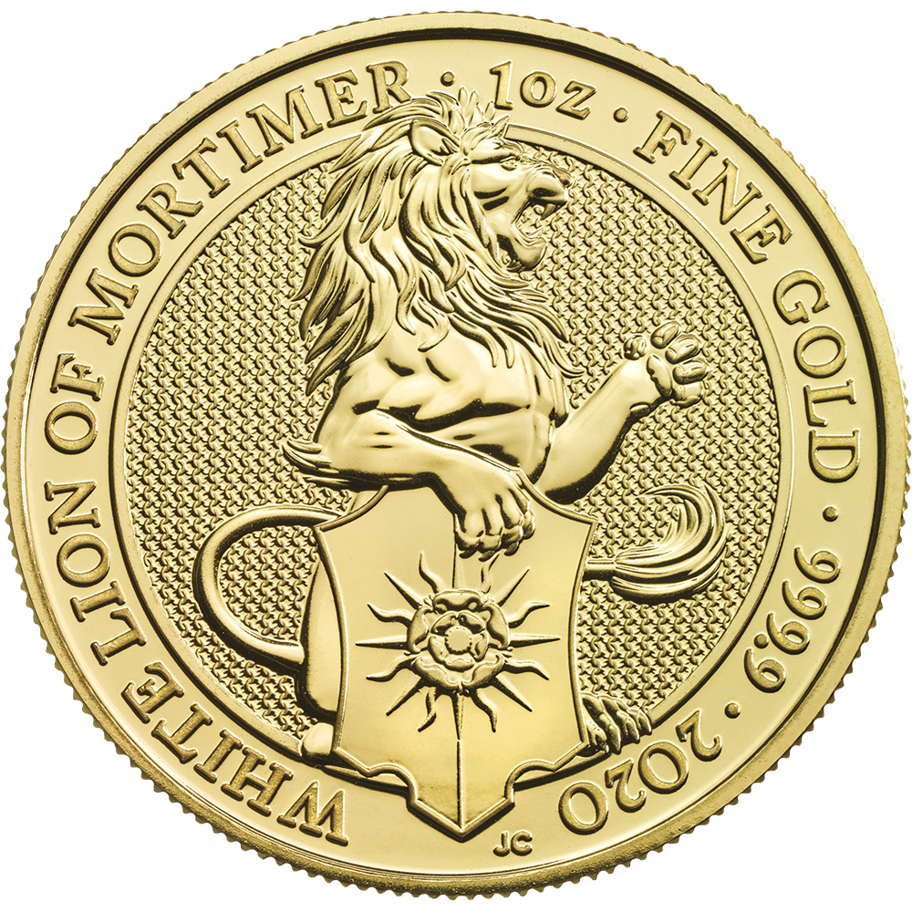 2020\u00201\u0020oz\u0020Queen\u0027s\u0020Beasts\u0020White\u0020Lion\u0020of\u0020Mortimer\u0020Gold\u0020Coin