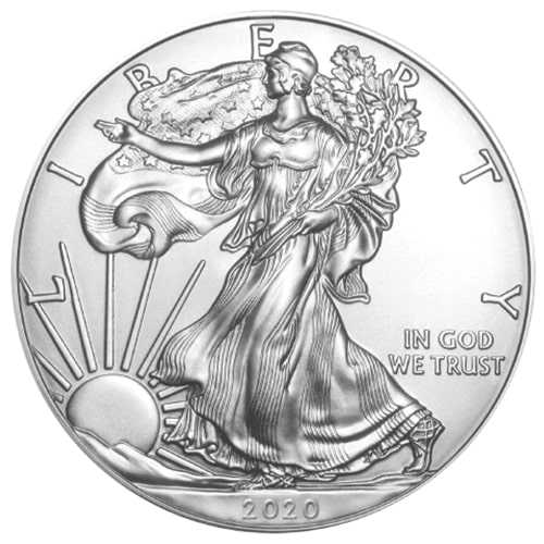 2020\u0020American\u0020Silver\u0020Eagle\u0020Coin\u0020BU