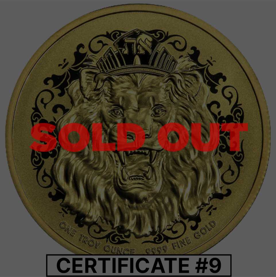 2021\u00201\u0020oz\u0020Roaring\u0020Lion\u0020Proof\u0020Gold\u0020Coin\u0020\u002D\u0020COA\u0020\u00239