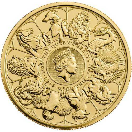 2021\u00201\u0020oz\u0020Queen\u0027s\u0020Beasts\u0020Completer\u0020Gold\u0020Coin