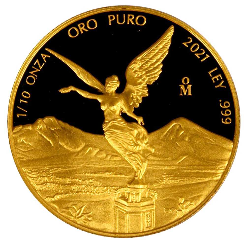 2021\u00201\u002F10\u0020oz\u0020Mexican\u0020Gold\u0020Libertad\u0020Proof\u0020Coin