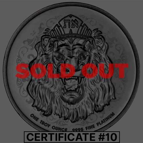 2021\u00201\u0020oz\u0020Roaring\u0020Lion\u0020Reverse\u0020Proof\u0020Platinum\u0020Coin\u0020\u002D\u0020COA\u0020\u002310