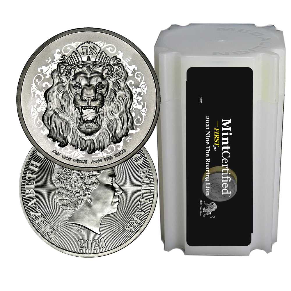 2021\u0020Roaring\u0020Lion\u0020Silver\u0020Coin\u0020Roll\u0020\u002D\u0020MintCertified\u2122\u0020FIRST30