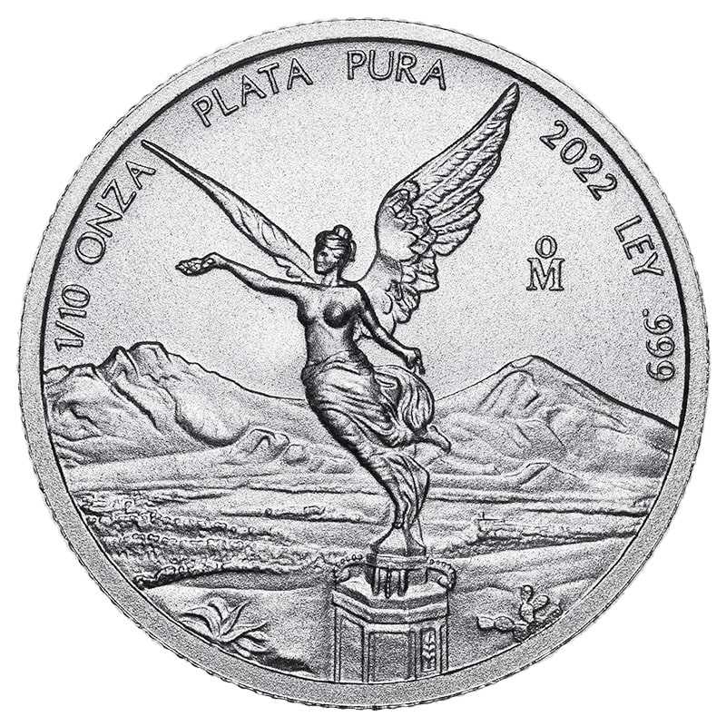 2022\u00201\u002F10\u0020oz\u0020Mexican\u0020Silver\u0020Libertad\u0020Coin