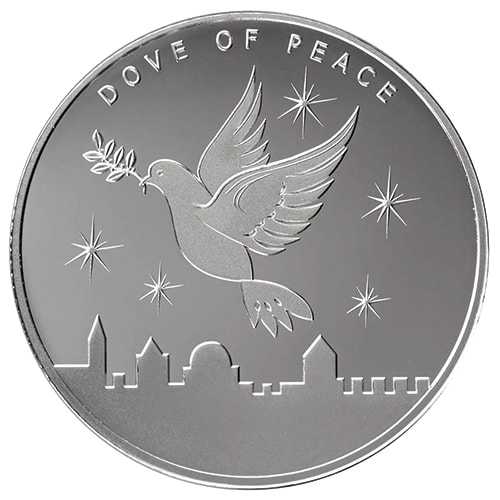 2023\u00201\u0020oz\u0020Dove\u0020of\u0020Peace\u0020Silver\u0020Round