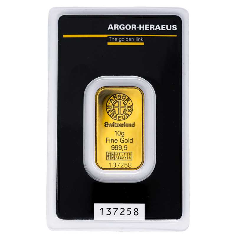10\u0020gram\u0020Argor\u002DHeraeus\u0020Kinebar\u0020Gold\u0020Bar