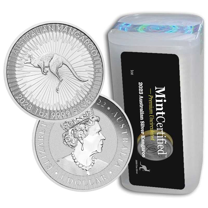 2023\u00201\u0020oz\u0020Australian\u0020Silver\u0020Kangaroo\u0020MintCertified\u2122\u0020Premium\u0020Uncirculated\u0020\u007C\u0020Sealed\u0020Tube