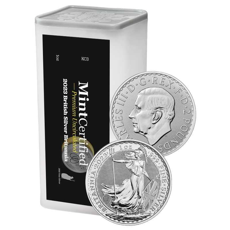 2023\u00201\u0020oz\u0020Silver\u0020Britannia\u0020MintCertified\u2122\u0020Premium\u0020Uncirculated\u0020\u007C\u0020Sealed\u0020Tube\u0020\u0028King\u0020Charles\u0020III\u0029