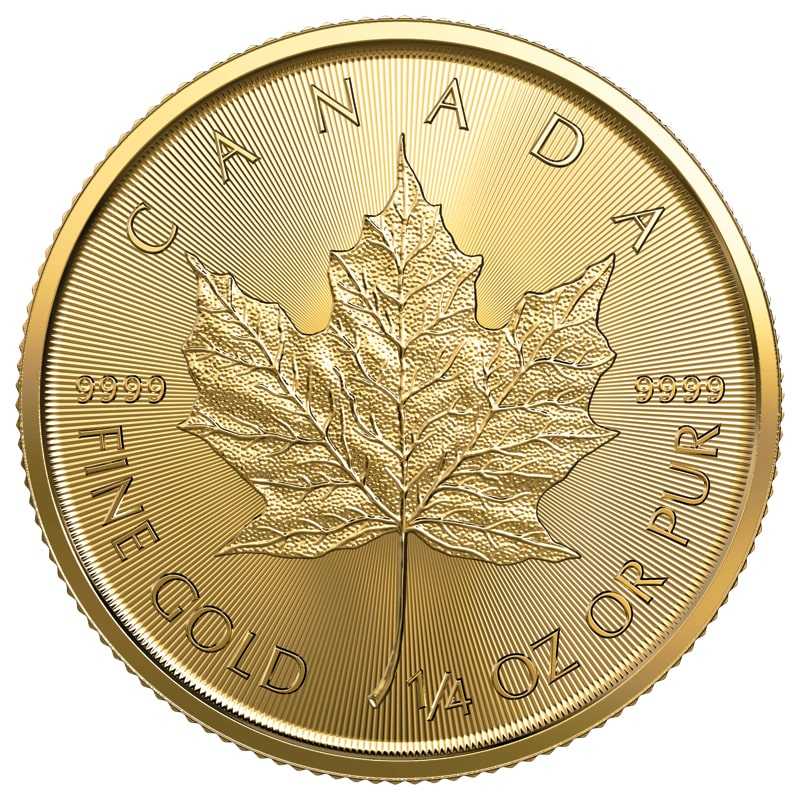 2023\u00201\u002F4\u0020oz\u0020Gold\u0020Maple\u0020Leaf\u0020Coin\u0020BU