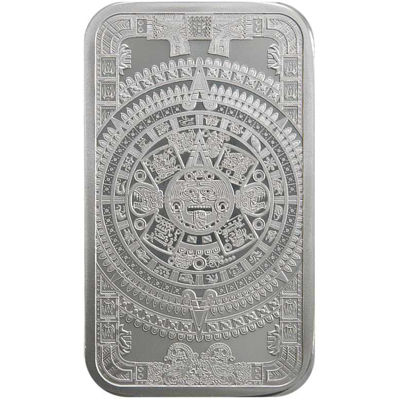 1\u0020oz\u0020Aztec\u0020Calendar\u0020Silver\u0020Bar
