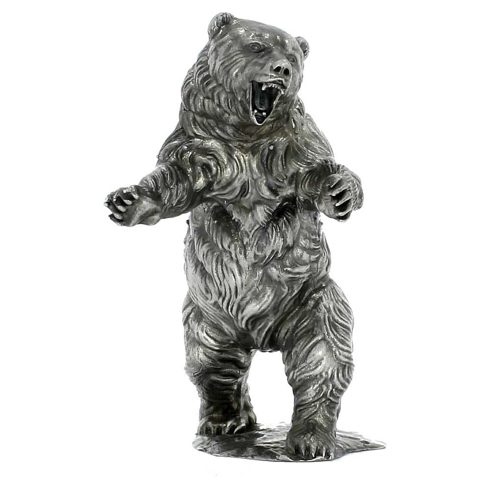 Ozzy\u0020the\u0020Bear\u002012\u0020oz\u0020Sterling\u0020Silver\u0020Statue
