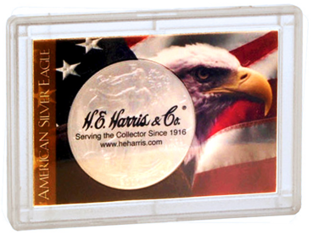 Perma\u0020Lock\u0020Case\u0020for\u0020American\u0020Silver\u0020Eagle\u0020\u002D\u0020Patriotic