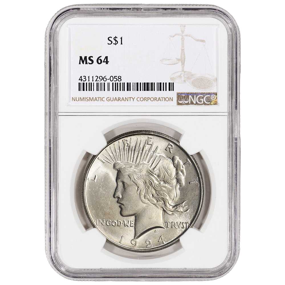 1922\u002D1935\u0020NGC\u0020MS\u002D64\u0020Peace\u0020Silver\u0020Dollar\u0020\u002D\u0020Random\u0020Year