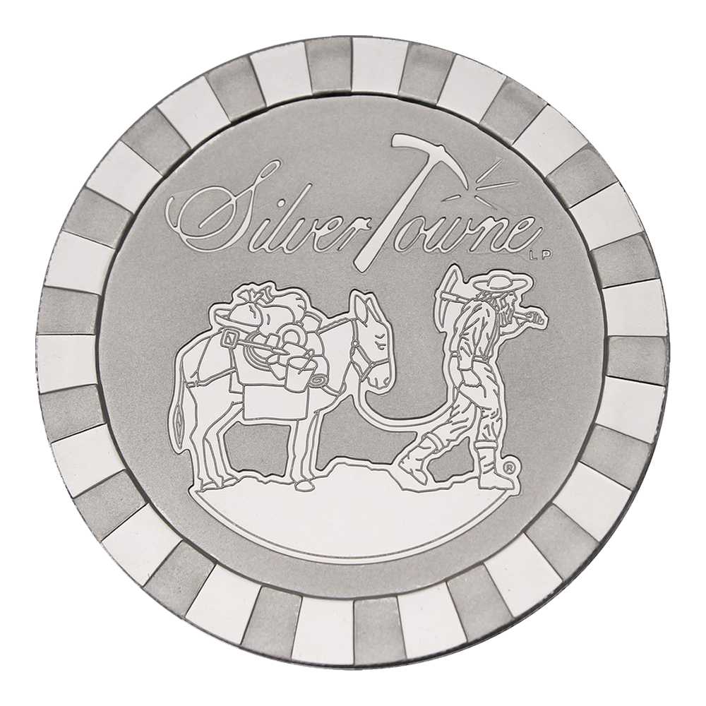 5\u0020oz\u0020SilverTowne\u0020Prospector\u0020Stackable\u0020Silver\u0020Round