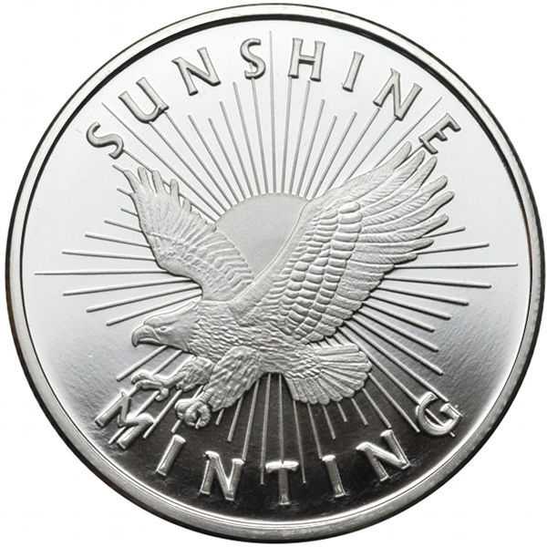 1\u002F2\u0020oz\u0020Silver\u0020Round\u0020Sunshine\u0020Mint\u0020Eagle