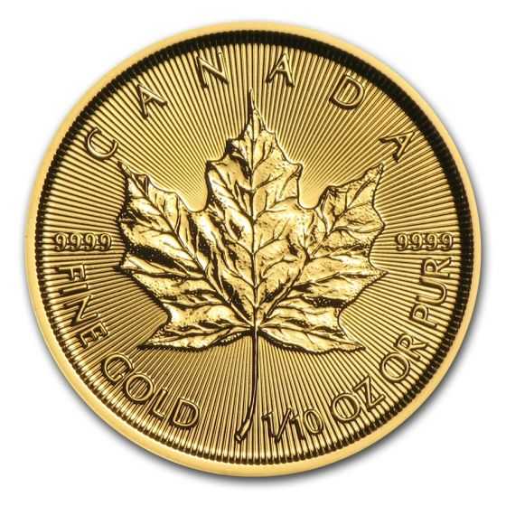 1\u002F10\u0020oz\u0020Canadian\u0020Gold\u0020Maple\u0020Leaf\u0020Coin\u0020\u002D\u0020Random\u0020Year