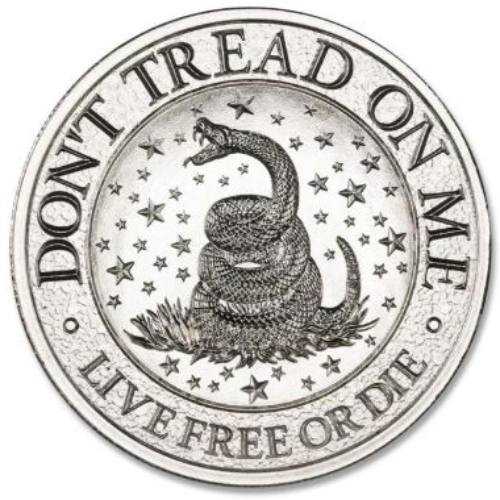 2\u0020oz\u0020Don\u0027t\u0020Tread\u0020On\u0020Me\u0020Silver\u0020Round