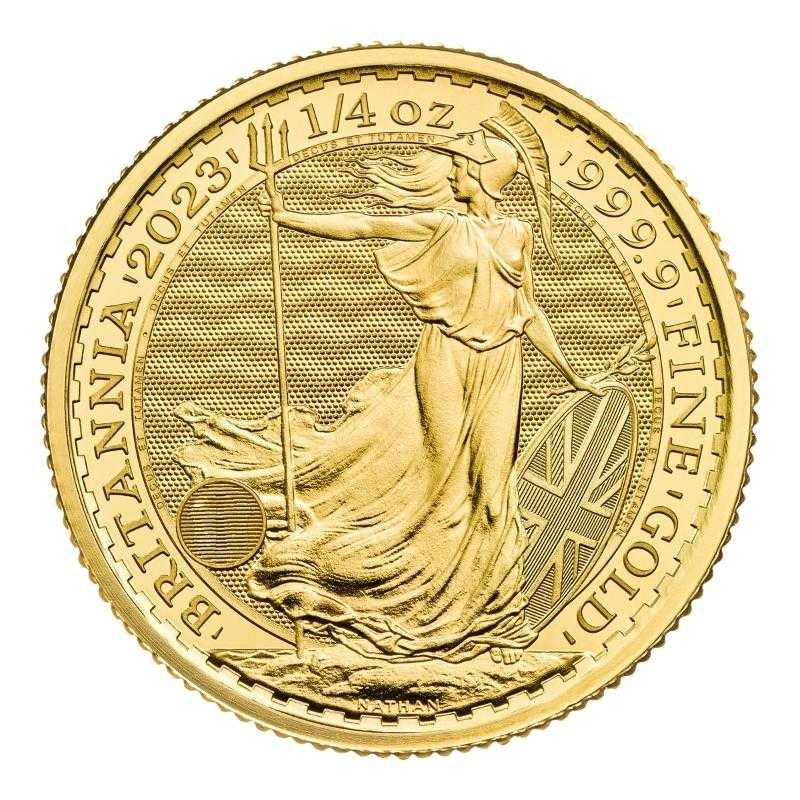 2023\u00201\u002F4\u0020oz\u0020Gold\u0020Britannia\u0020Coin\u0020BU