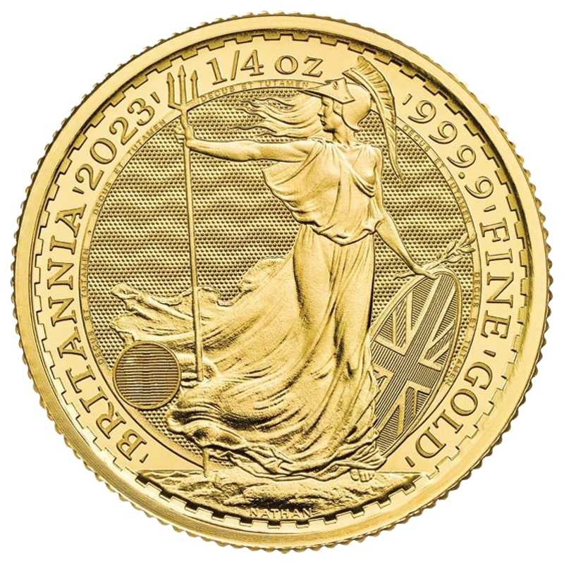 2023\u00201\u002F4\u0020oz\u0020Gold\u0020Britannia\u0020Coin\u0020BU\u0020\u0028King\u0020Charles\u0020III\u0029