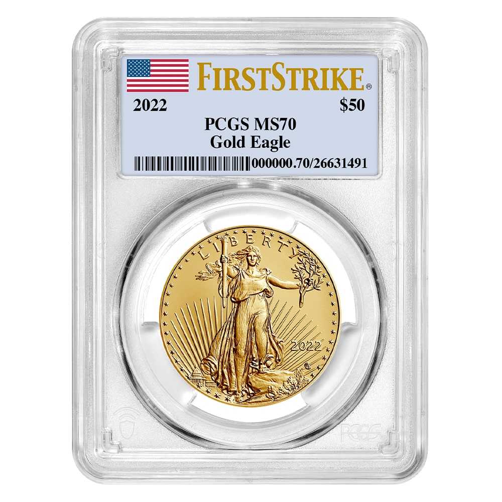 2022\u00201\u0020oz\u0020PCGS\u0020MS\u002D70\u0020FS\u0020American\u0020Gold\u0020Eagle\u0020Coin