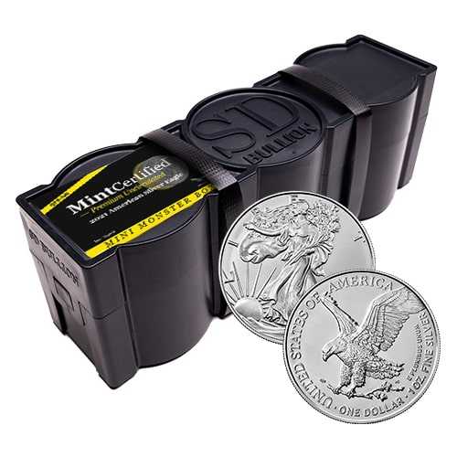 2021\u0020Silver\u0020Eagle\u0020Mini\u0020Monster\u0020Box\u0020\u002D\u0020MintCertified\u2122\u0020\u0028100\u0020Count,\u0020Type\u00202\u0029