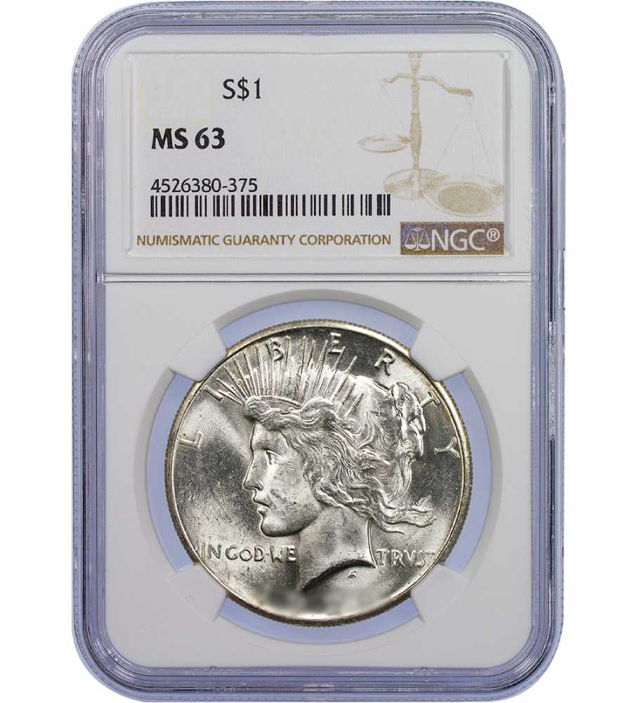 1922\u002D1935\u0020NGC\u0020MS\u002D63\u0020Peace\u0020Silver\u0020Dollar\u0020\u002D\u0020Random\u0020Year