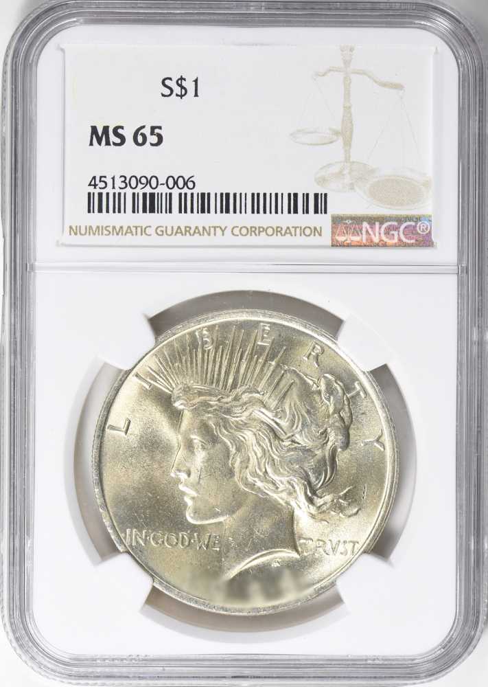 1922\u002D1935\u0020NGC\u0020MS\u002D65\u0020Peace\u0020Silver\u0020Dollar\u0020\u002D\u0020Random\u0020Year
