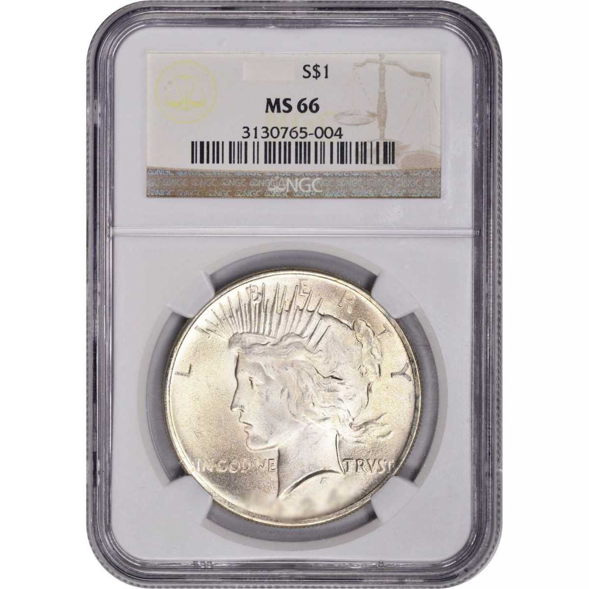 1922\u002D1935\u0020NGC\u0020MS\u002D66\u0020Peace\u0020Silver\u0020Dollar\u0020\u002D\u0020Random\u0020Year