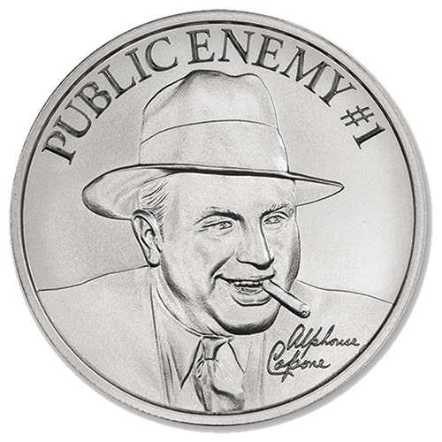 1\u0020oz\u0020Al\u0020Capone\u0020Silver\u0020Round