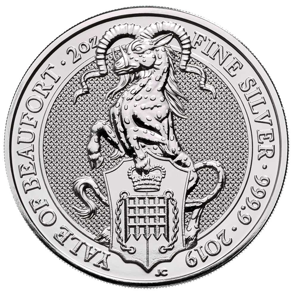 2019\u00202\u0020oz\u0020Queen\u0027s\u0020Beasts\u0020The\u0020Yale\u0020of\u0020Beaufort\u0020Silver\u0020Coin