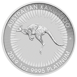 2019 Australian Kangaroo Platinum Coin 1 oz 2019 Australian Kangaroo Platinum Coin 1 oz