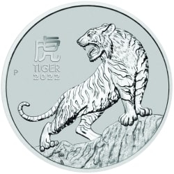 2022 1 oz Year of the Tiger Platinum Coin | Perth Mint Lunar Series III 2022 1 oz Year of the Tiger Platinum Coin | Perth Mint Lunar Series III