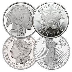 1/2 oz Silver Rounds - Design Our Choice
