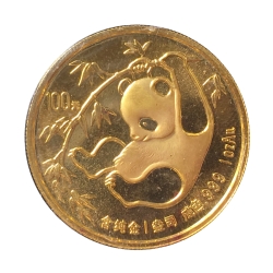 1985 1 oz Gold Chinese Panda Coin - In Original Mint Packaging