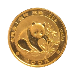 1988 1 oz Gold Chinese Panda Coin - In Original Mint Packaging