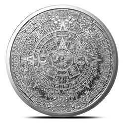 1 oz Aztec Calendar Silver Round 1 oz Aztec Calendar Silver Round