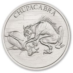 1 oz Intaglio Mint Chupacabra Silver Round | SD Bullion 1 oz Intaglio Mint Chupacabra Silver Round | SD Bullion
