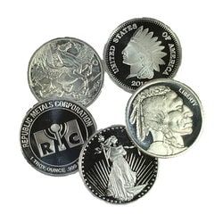 1 oz Silver Rounds - Design Our Choice