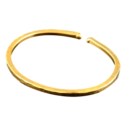 1 oz Hammered Gold Bullion Bracelet (New From Mint)
