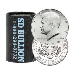 $10 Face - 90% US Silver Kennedy Half Dollars