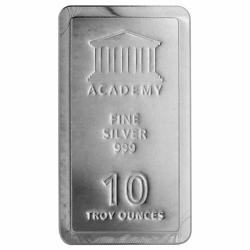 10 oz Academy Silver Bar 10 oz Academy Silver Bar