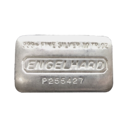 10 oz Silver Engelhard Bar - Random Design
