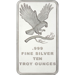 10 oz SilverTowne Eagle Silver Bar 10 oz SilverTowne Eagle Silver Bar