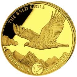 2021 1 oz Geiger Bald Eagle Gold Coin 2021 1 oz Geiger Bald Eagle Gold Coin