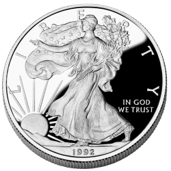 1992 American Silver Eagle Proof 1992 American Silver Eagle Proof