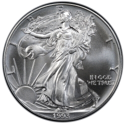 1993 American Silver Eagle Coin