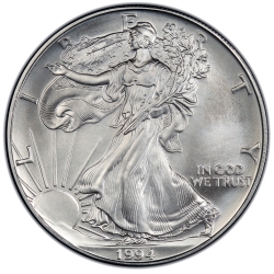 1994 American Silver Eagle Coin