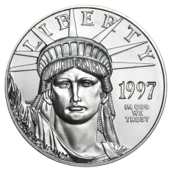 1997 1 oz Platinum American Eagle Coin- First Year of Issue