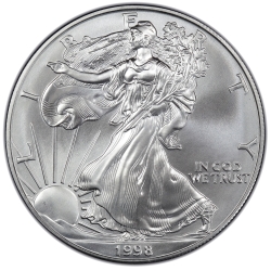 1998 American Silver Eagle Coin