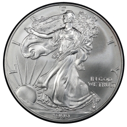 1999 American Silver Eagle Coin